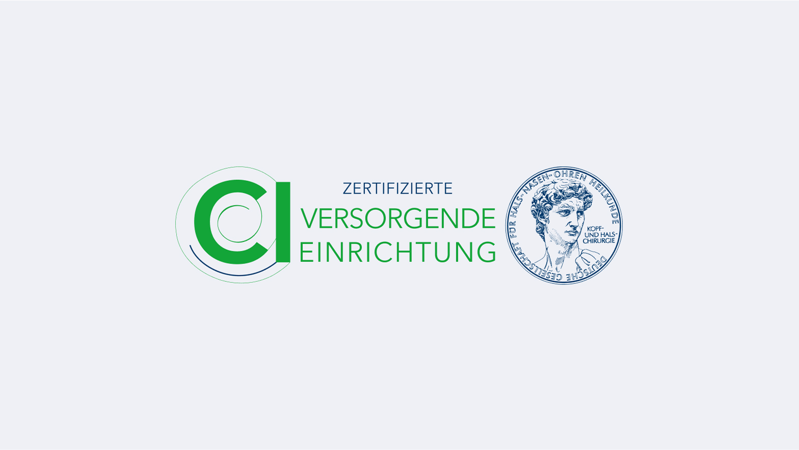 Logo eines Zertifikats mit den Worten 